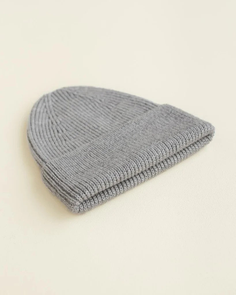 Beanie Fonzie Adult Grey Melange