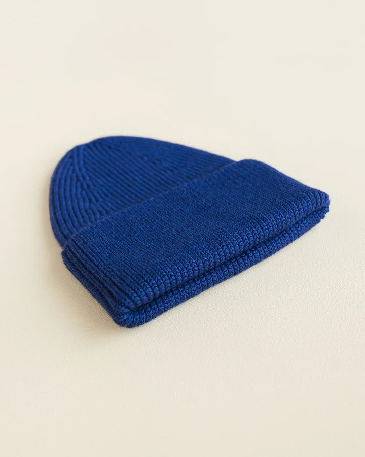 Beanie Fonzie 4m-18m Cobalt Blue