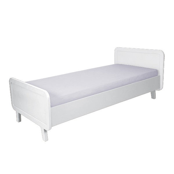 Lit Rond 90 Blanc