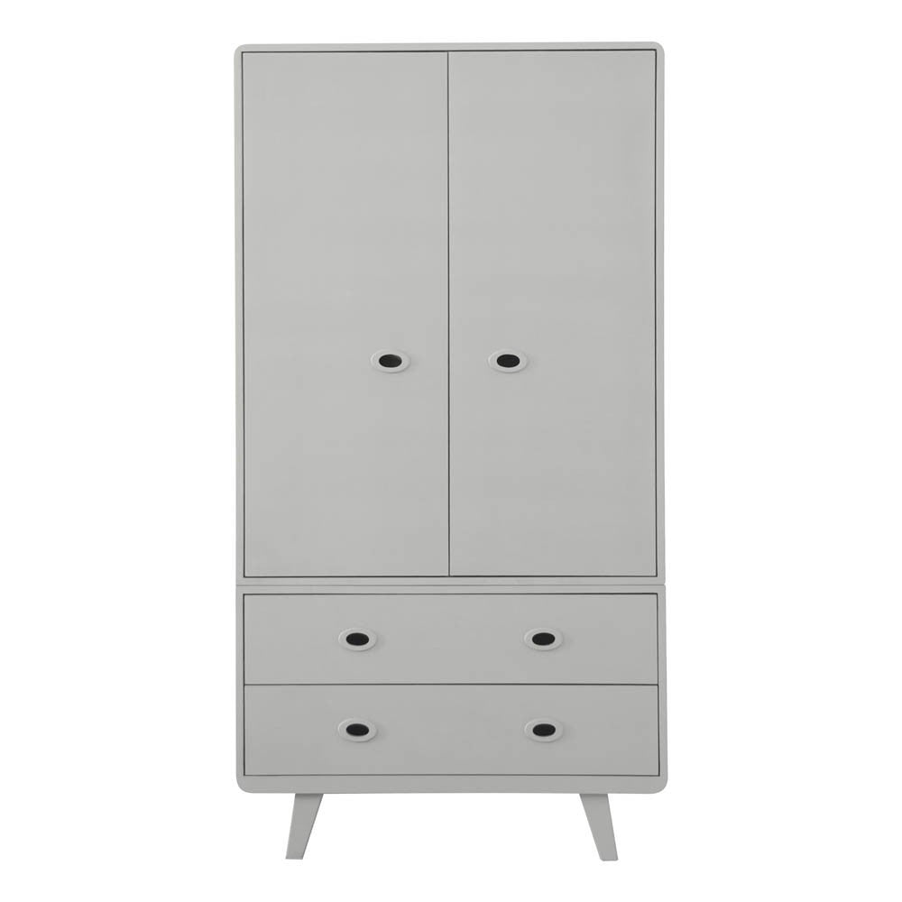 Kledingkast Armoire Toi & Moi Gris