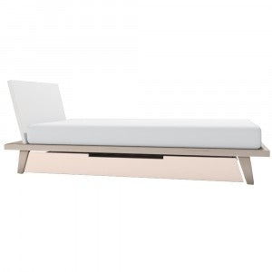 Lade Voor Uitschuifbed Lit Zen Rose Poudre