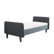 Lit Mm Gris Souris 90x190