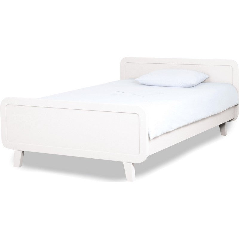 Lit Rond 120 Blanc