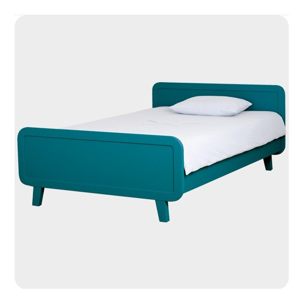 Lit Rond 120 Bleu Canard