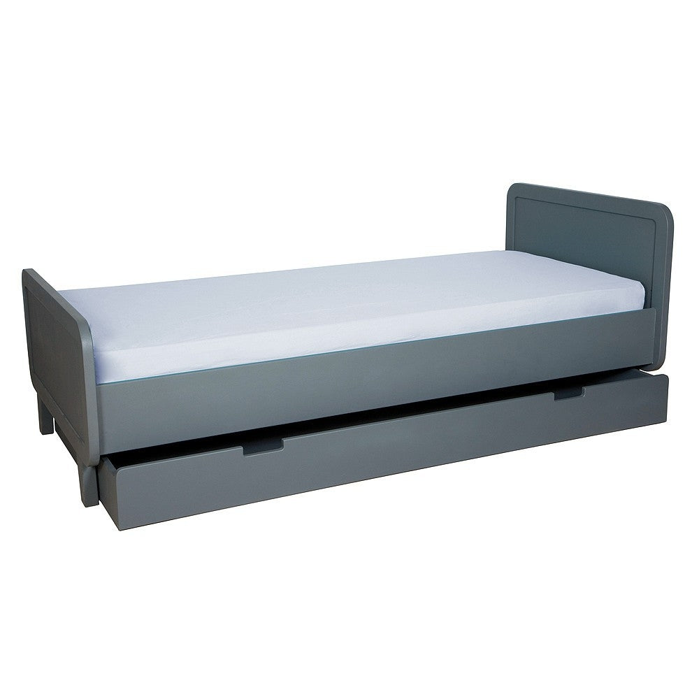 Lit Rond 140 Gris