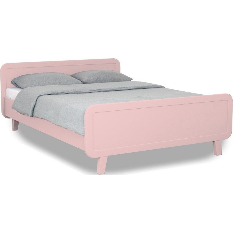 Lit Rond 140 Vieux Rose