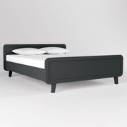 Lit Rond 160 Charbon
