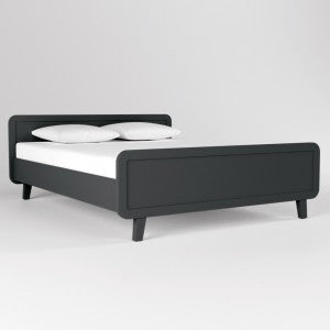 Lit Rond 160 Charbon