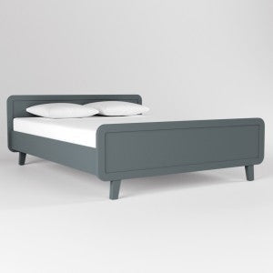 Lit Rond 160 Gris Souris