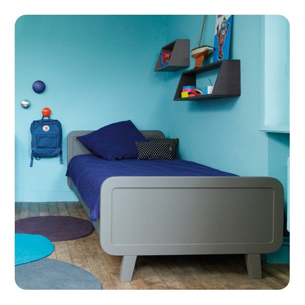 Lit Rond 90 Gris Souris