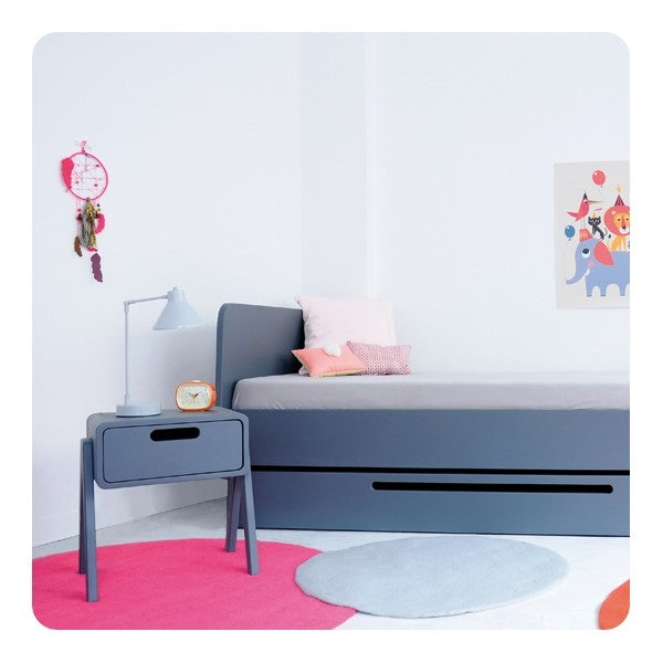 Nachtkastje Chevet Petit Robot Gris