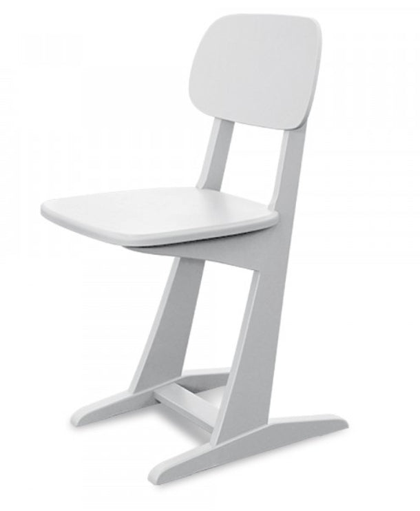 Stoel Chaise À Patins White