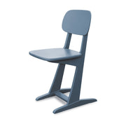 Stoel Chaise À Patin Gris Souris