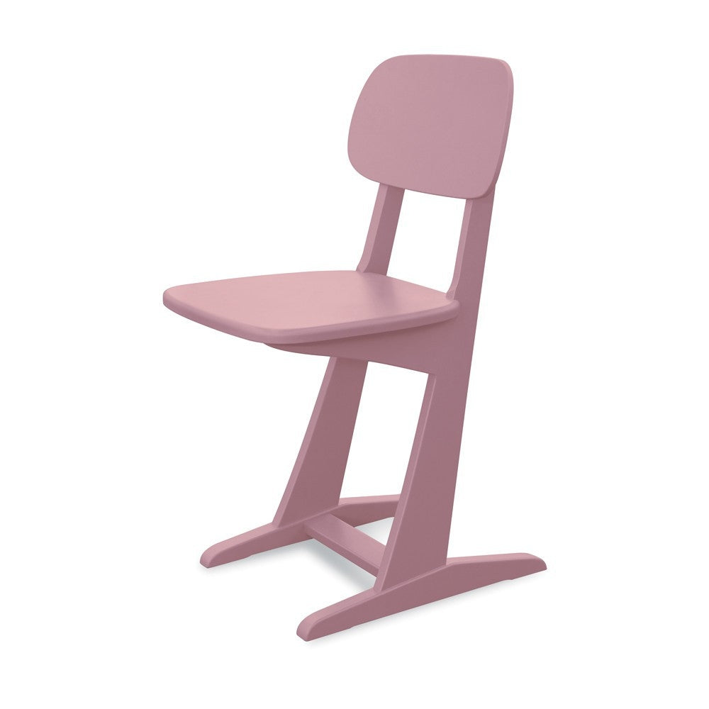Stoel Chaise À Patin Vieux Rose