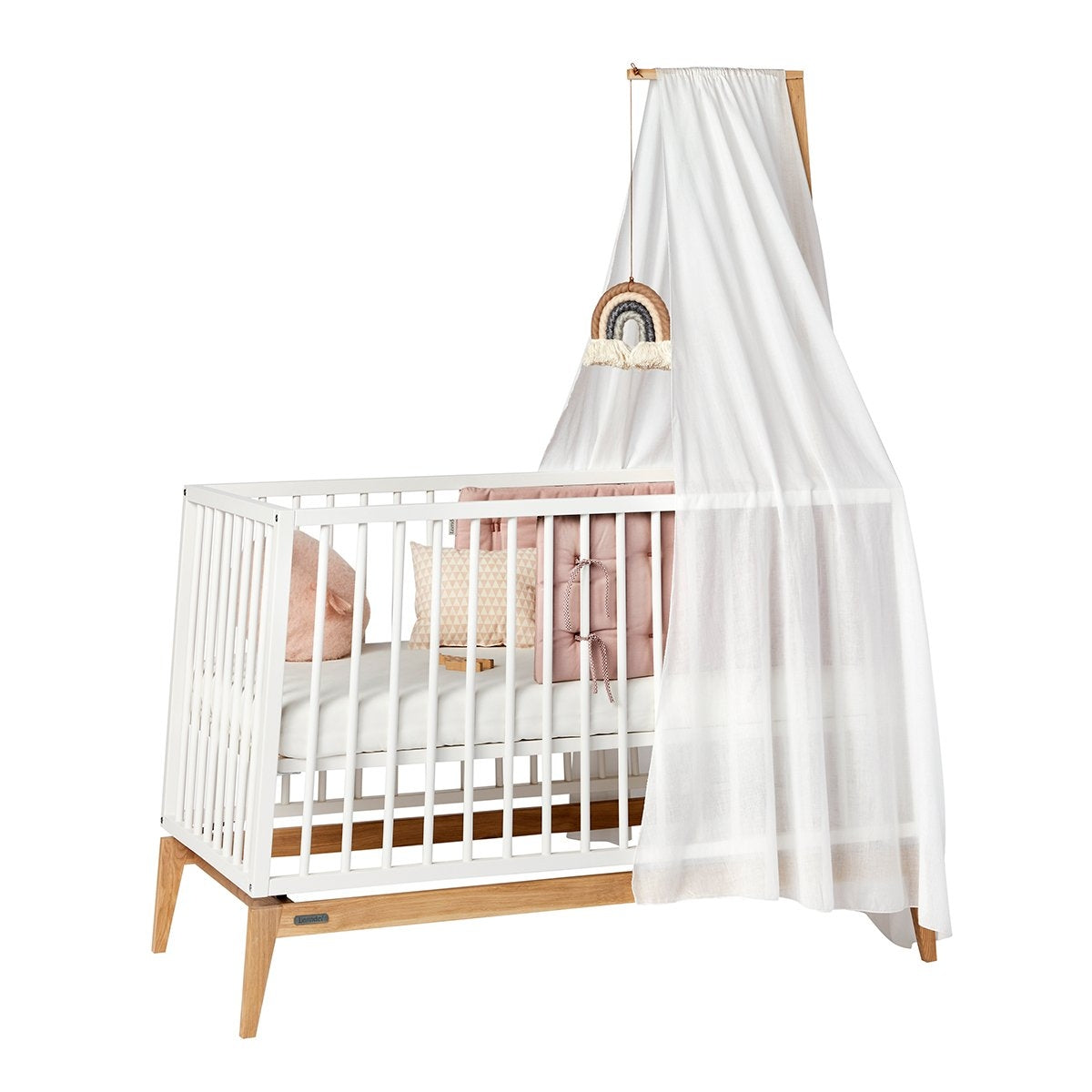 Hemeltje Voor Leander Linea En Luna Babybed White