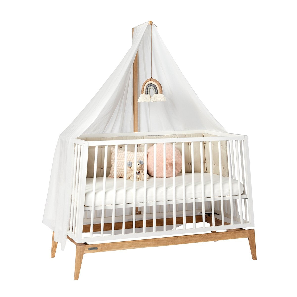 Hemeltje Voor Leander Linea En Luna Babybed White