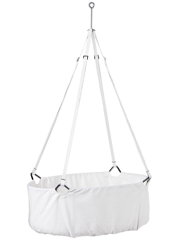 Leander Cradle Incl. Mattress White