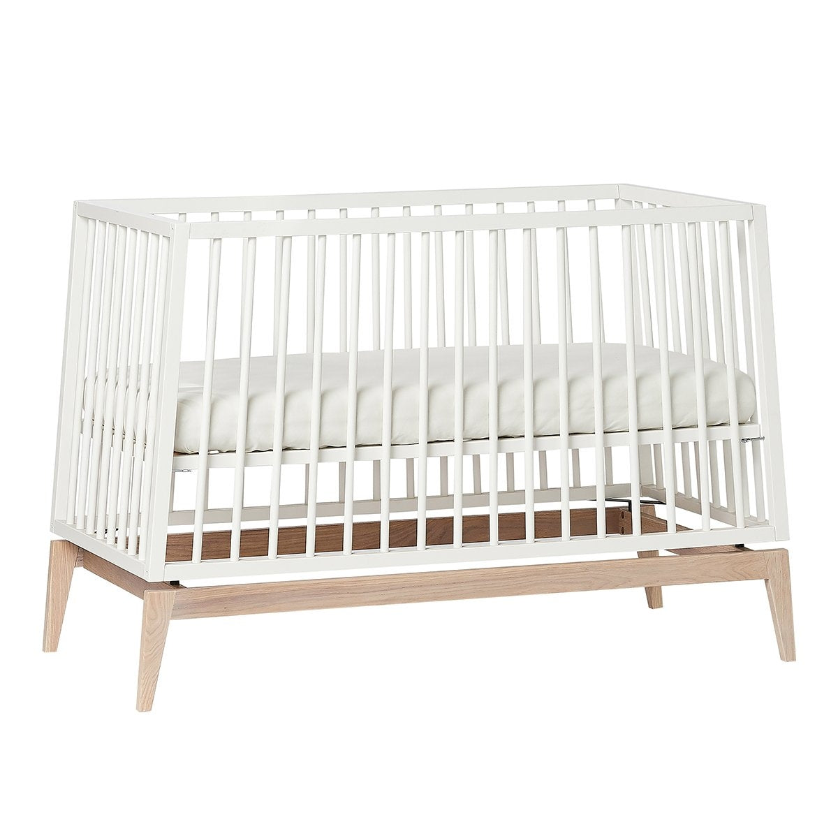 Leander Luna Baby Bed Small White/oak