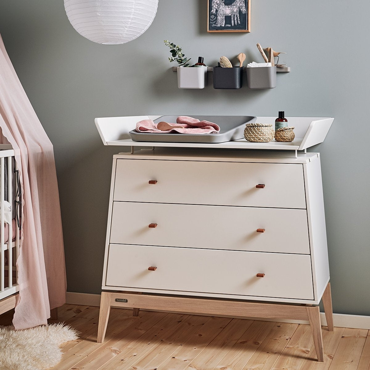 Leander Luna Changing Unit White
