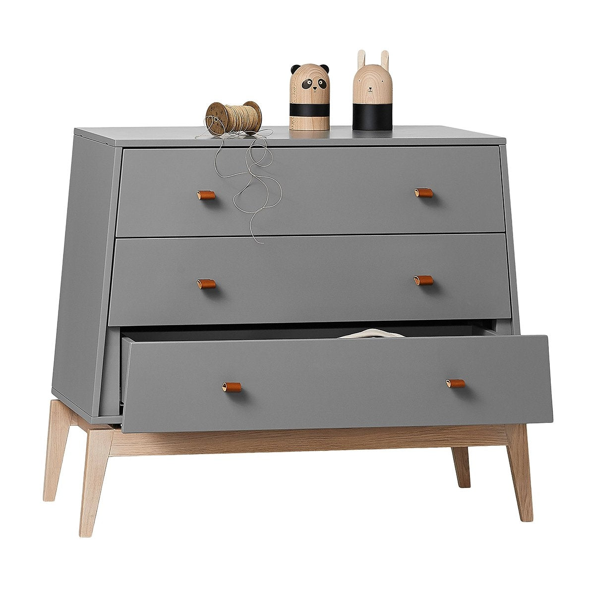 Leander Luna Dresser Grey/oak