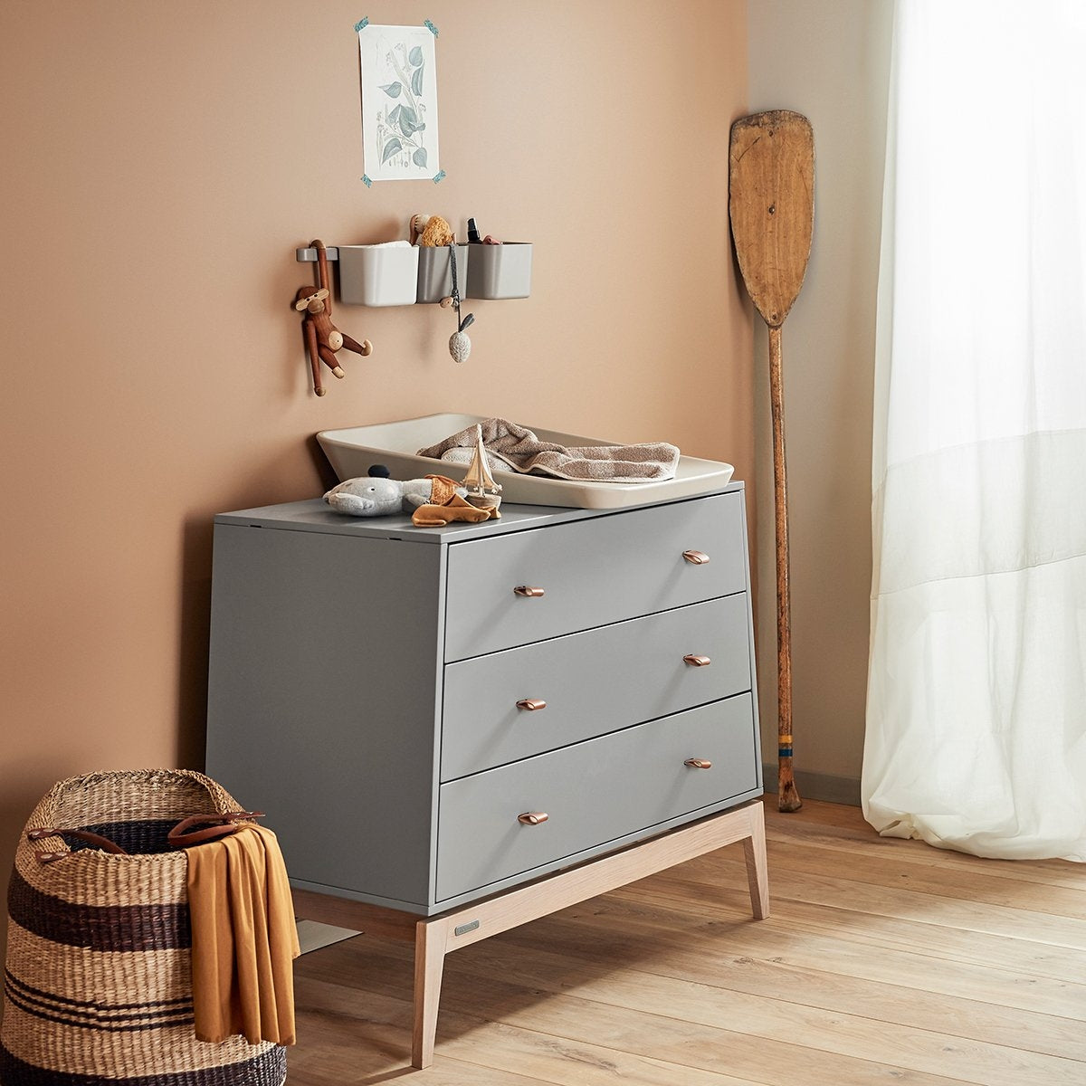 Leander Luna Dresser Grey/oak
