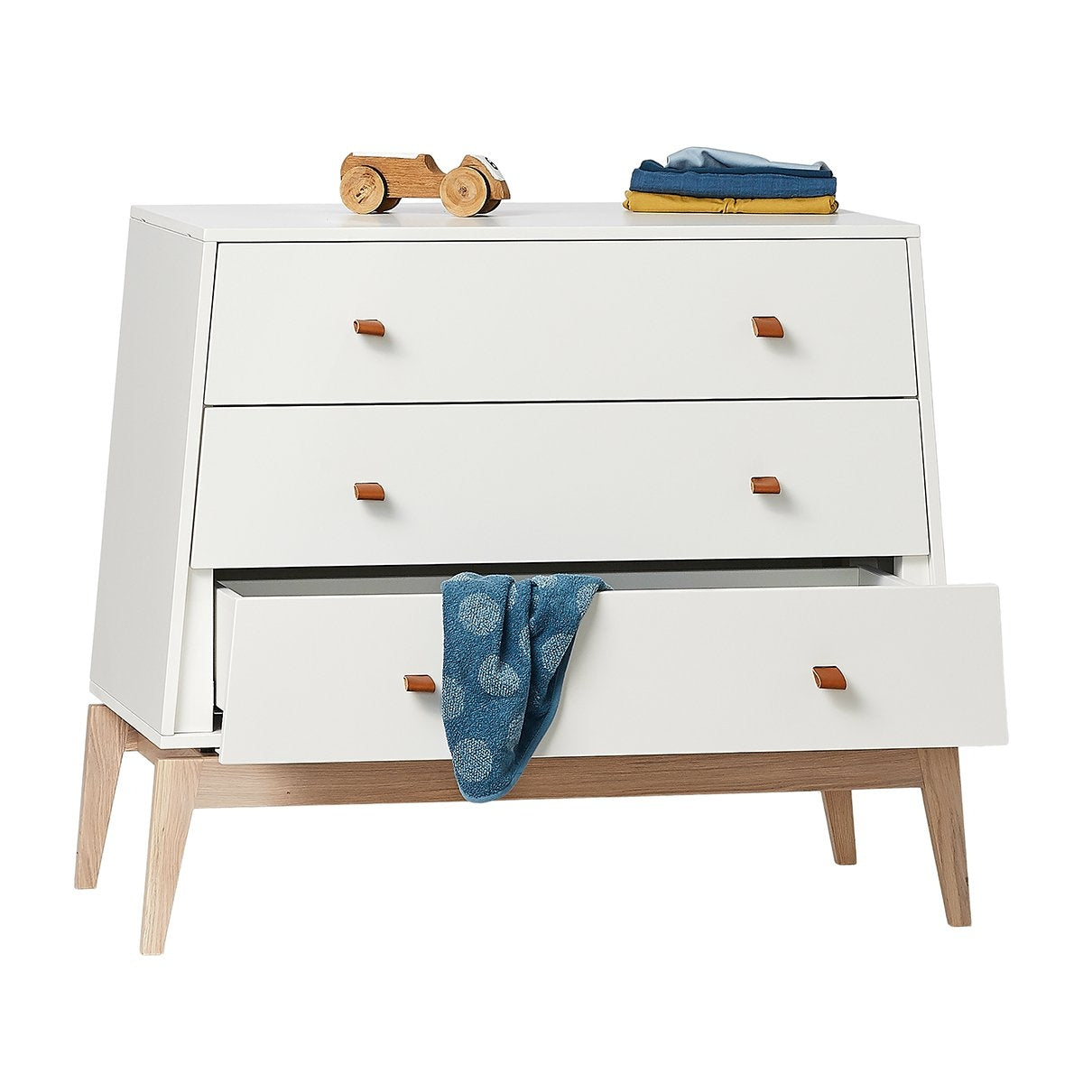 Leander Luna Dresser White/oak