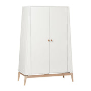 Leander Luna Wardrobe Large White/oak
