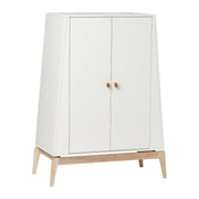 Leander Luna Wardrobe Small White/oak