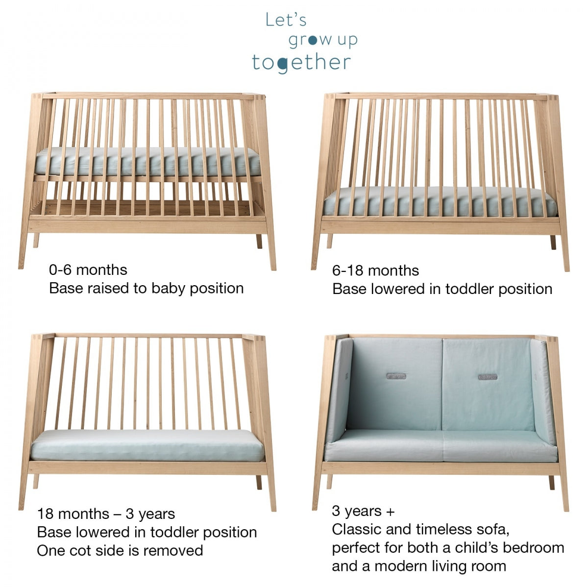 Linea Ledikant Beech