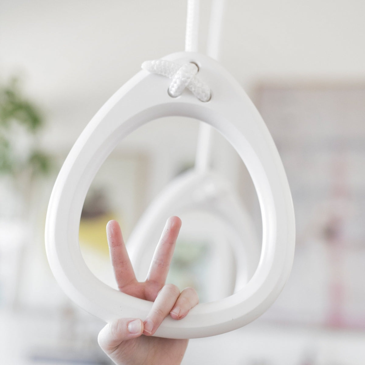 Lillagunga Rings - White Birch - White Rope