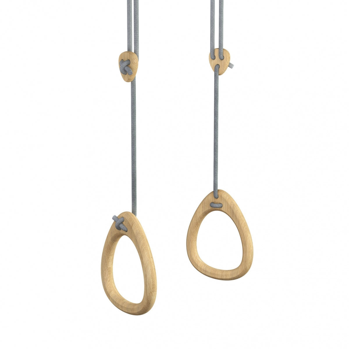 Lillagunga Rings - Oak - Grey Rope