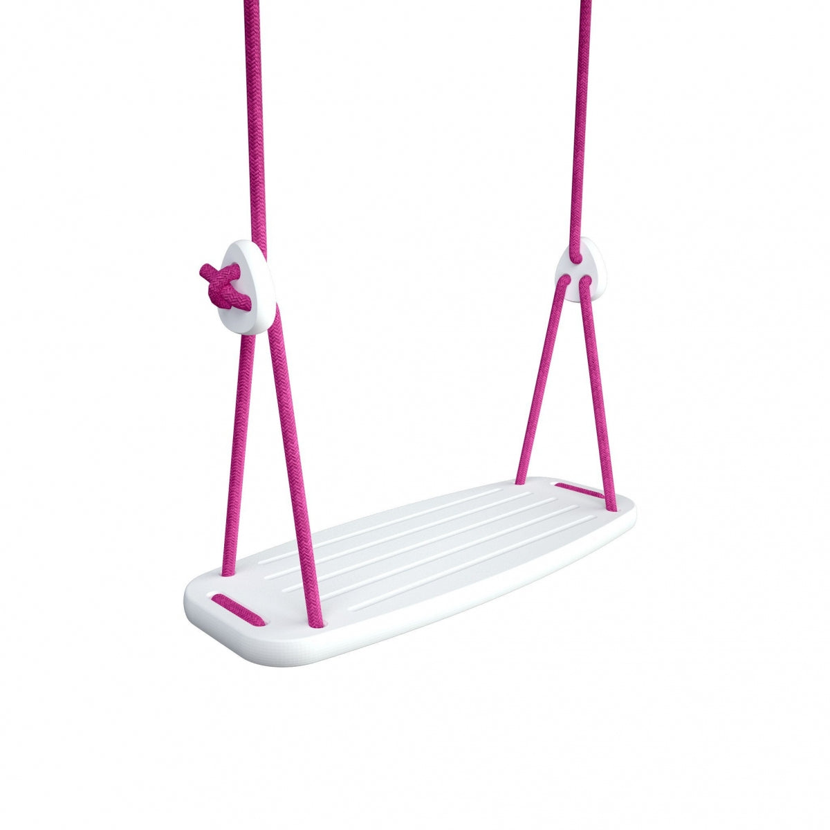 Lillagunga Classic - White Birch - Fuchsia Rope