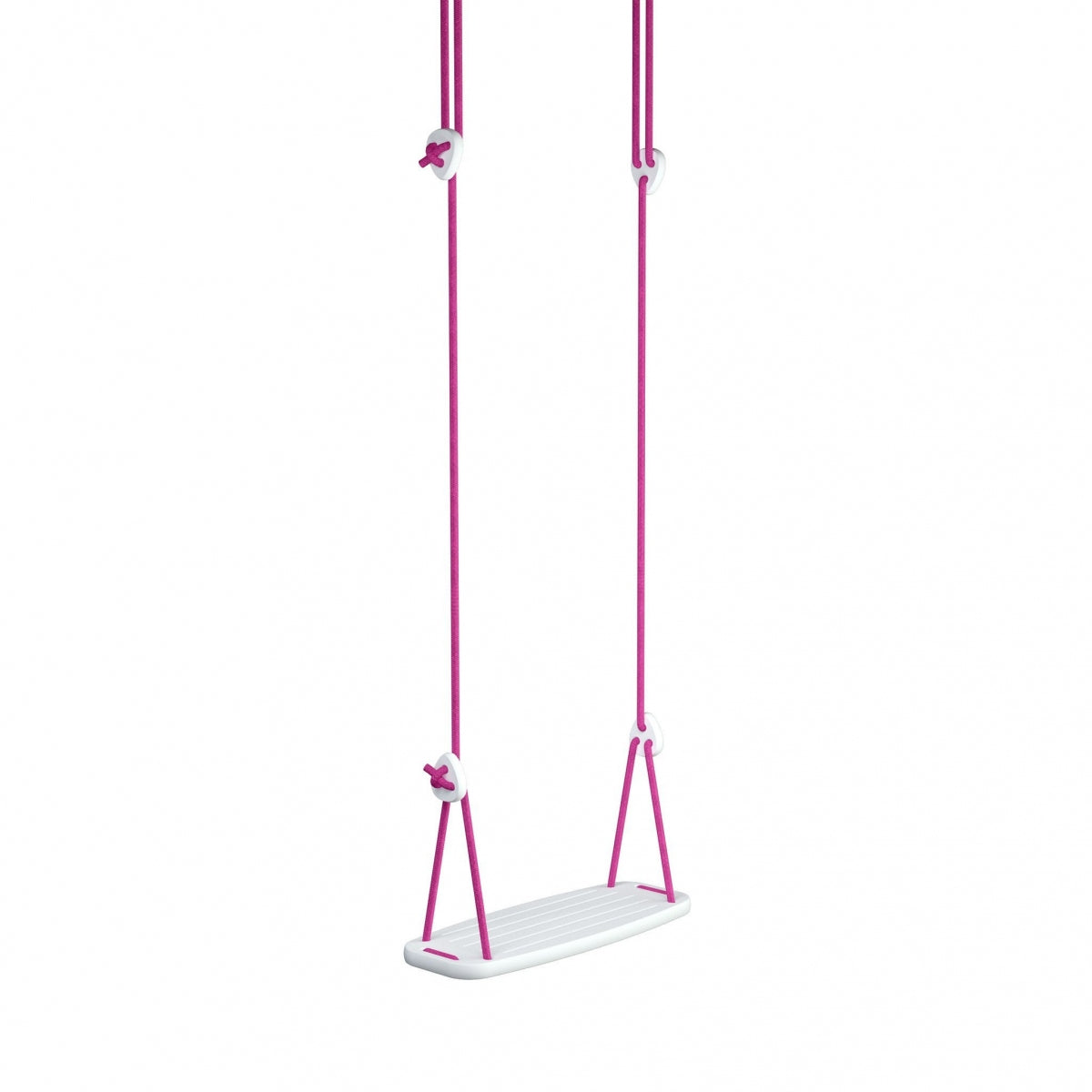 Lillagunga Classic - White Birch - Fuchsia Rope