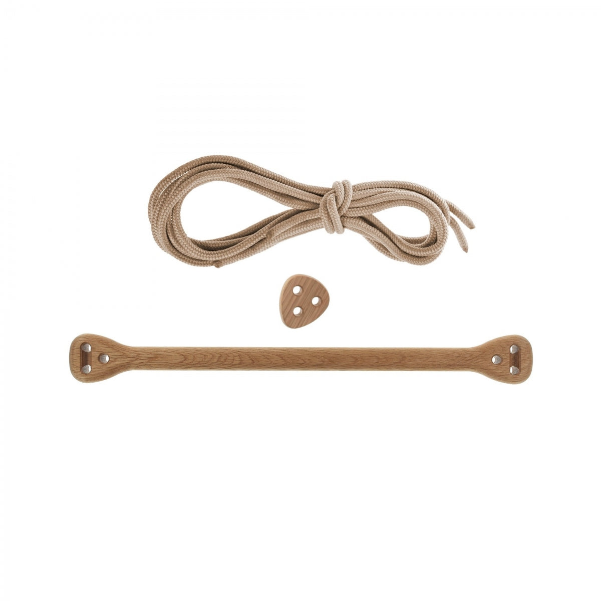 Lillagunga Bone - Oak - Beige Rope