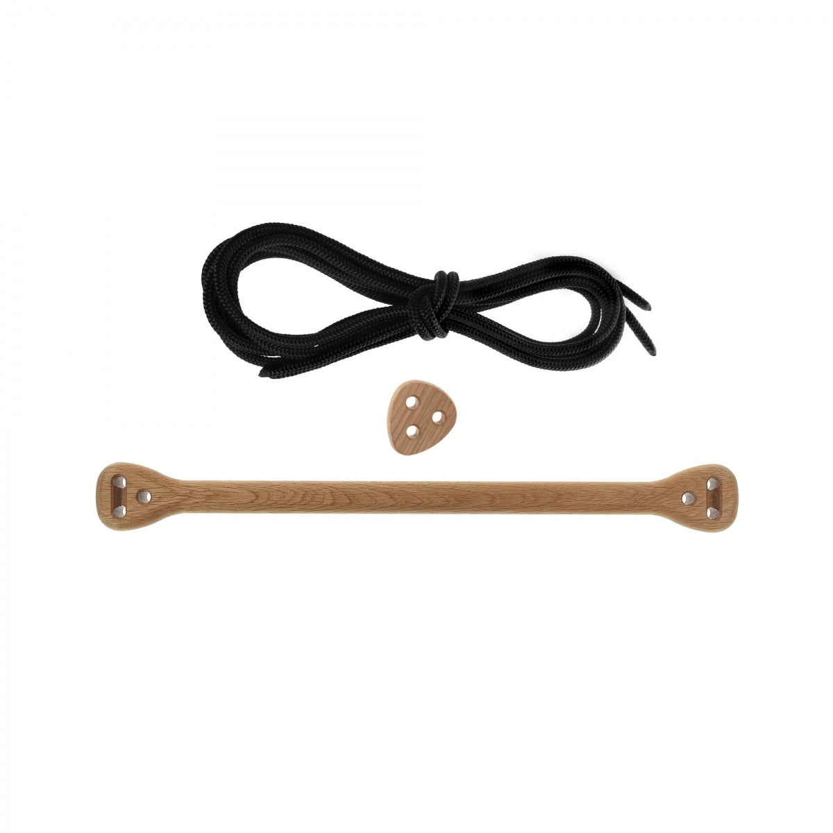 Lillagunga Bone - Oak - Black Rope