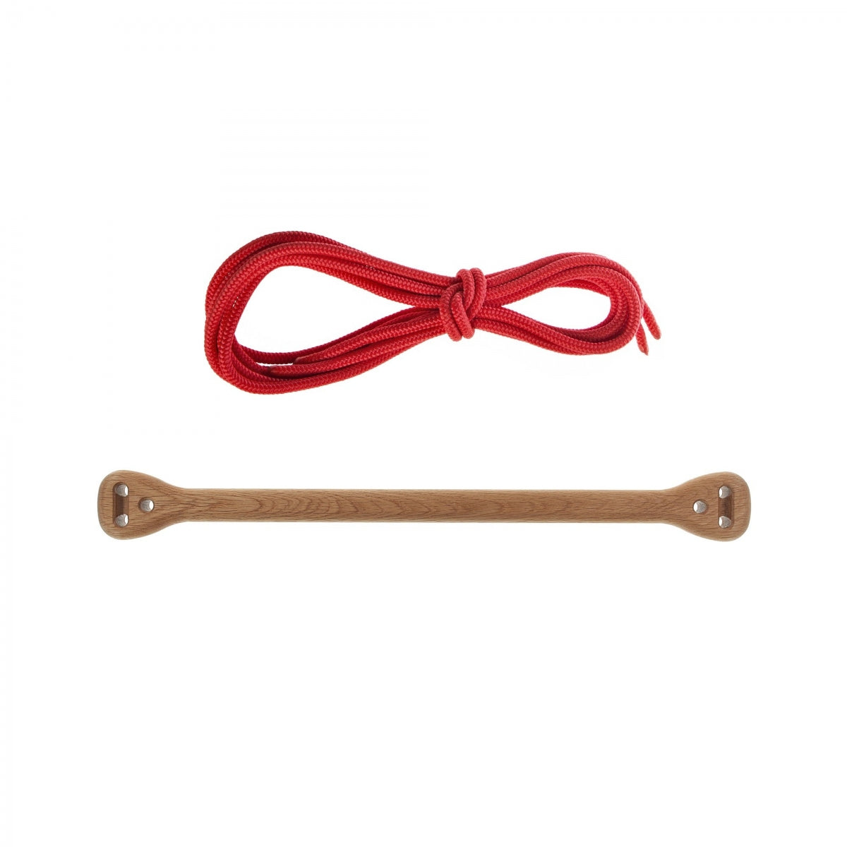 Lillagunga Bone - Oak - Red Rope