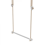 Lillagunga Bone - White Birch - Beige Rope