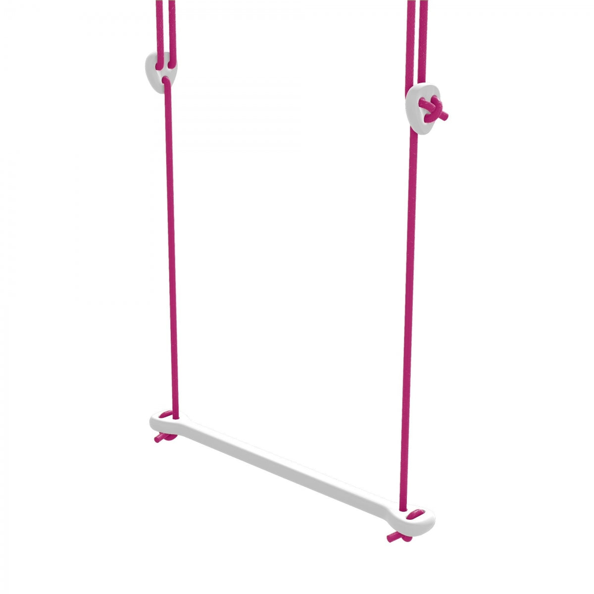 Lillagunga Bone - White Birch - Fuchsia Rope