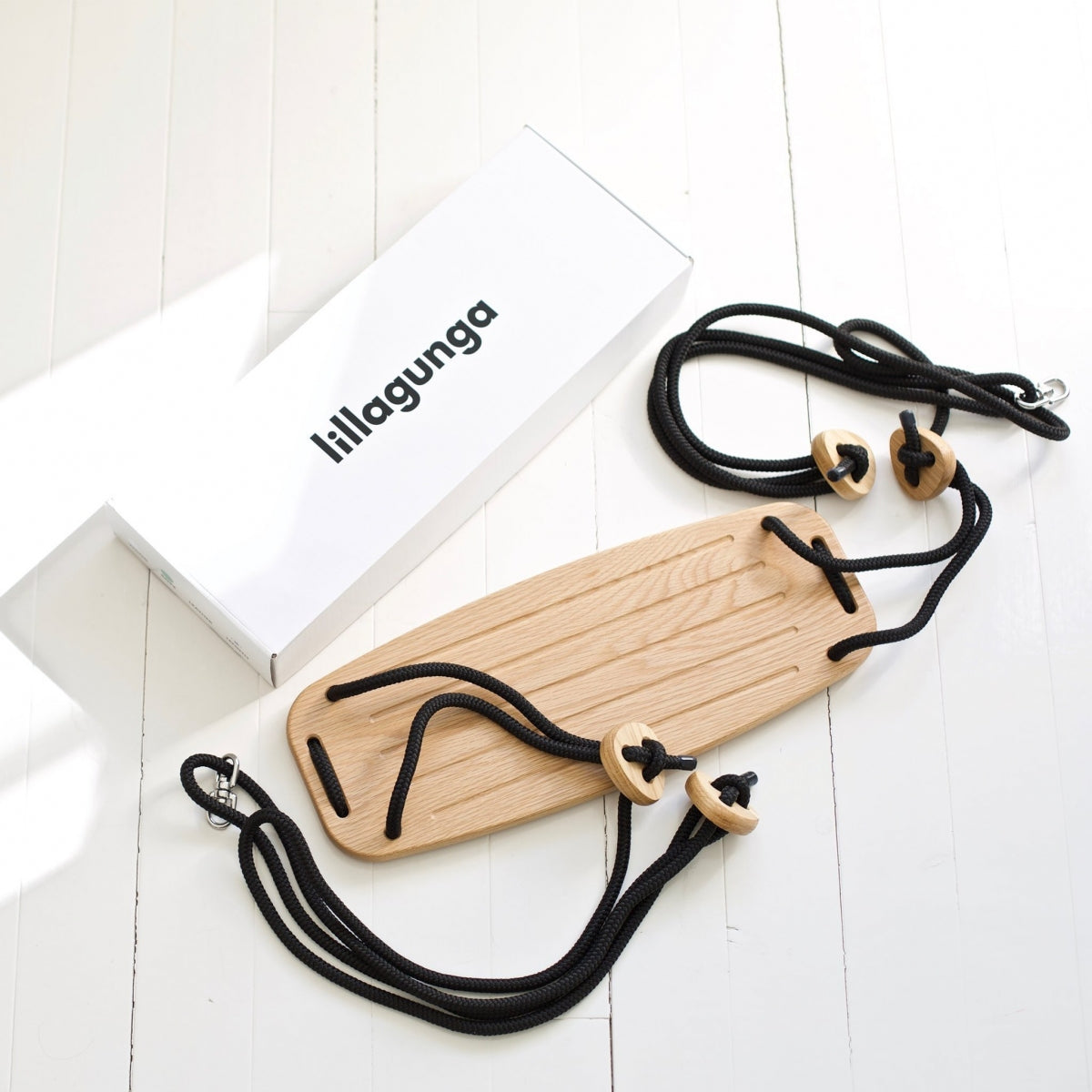 Lillagunga Classic - Oak - Black Rope