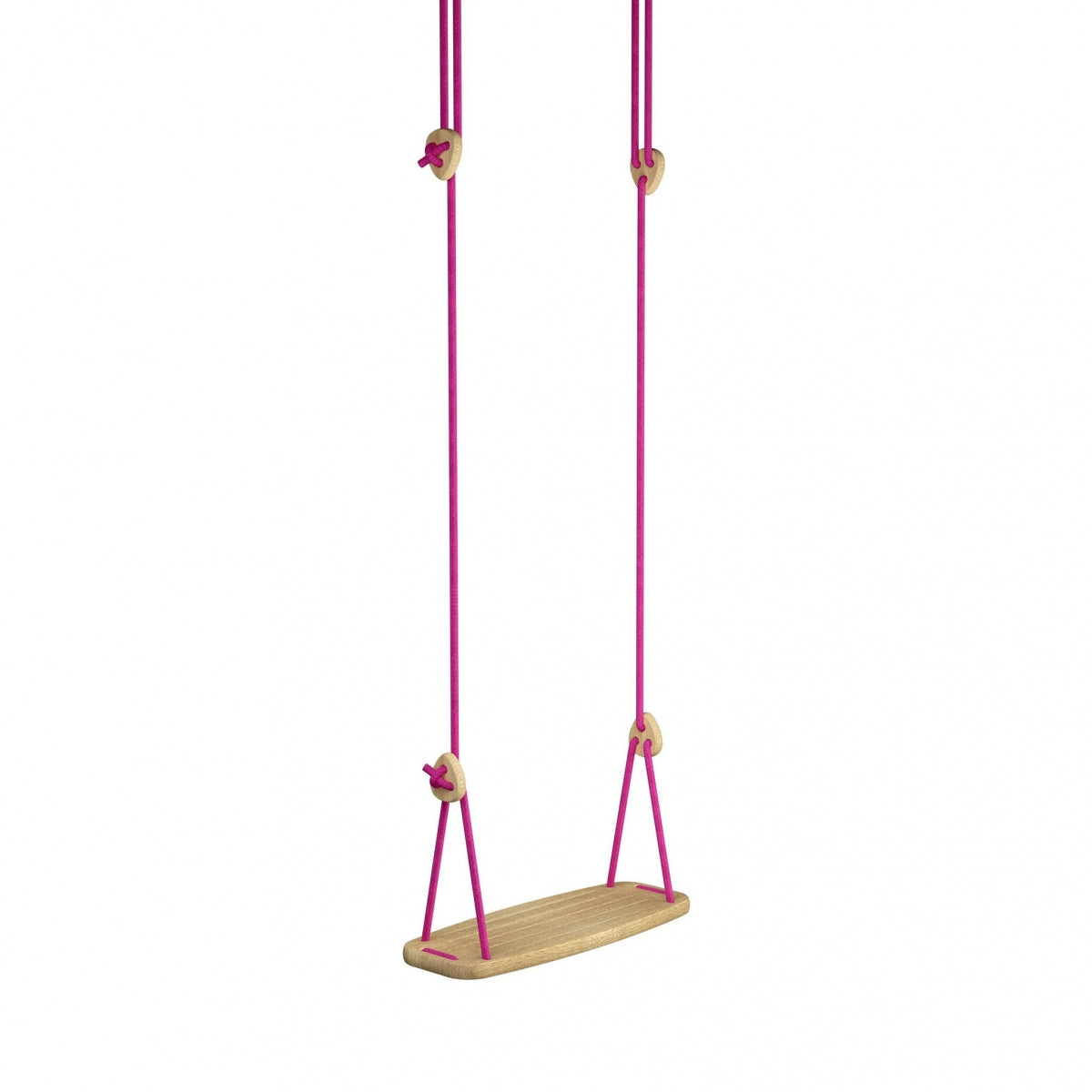 Lillagunga Classic - Oak - Fuchsia Rope