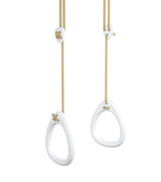 Lillagunga Rings - White Birch - Beige Rope