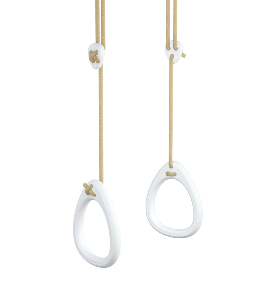 Lillagunga Rings - White Birch - Beige Rope