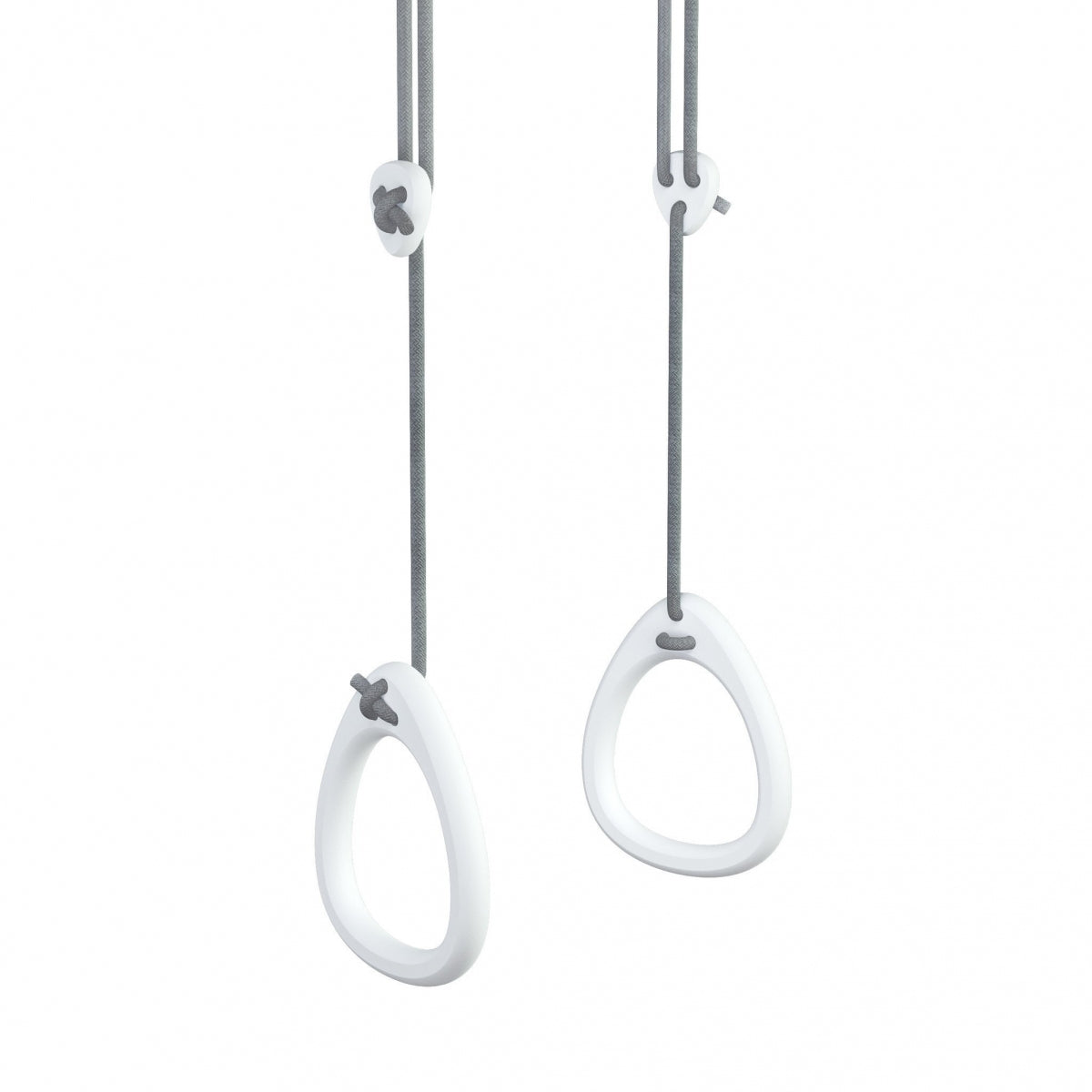 Lillagunga Rings - White Birch - Grey Rope
