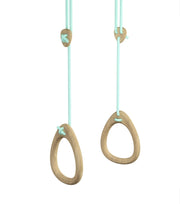 Lillagunga Rings - Oak - Mint Rope