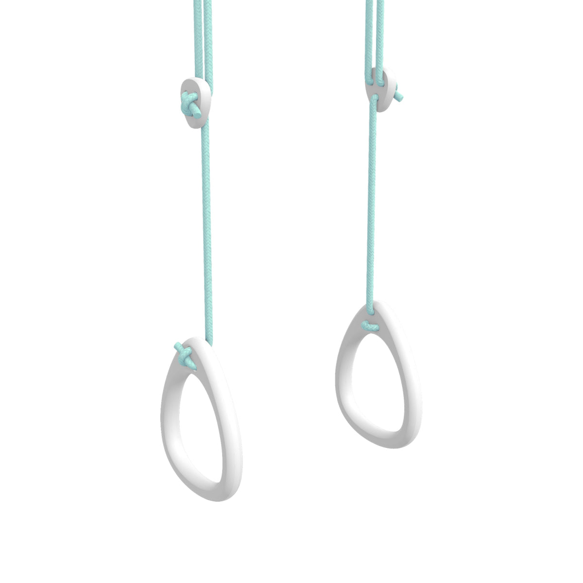 Lillagunga Rings - White Birch - Mint Rope
