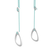 Lillagunga Rings - White Birch - Mint Rope