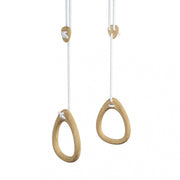 Lillagunga Rings - Oak - White Rope