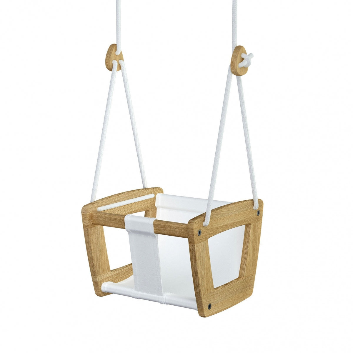 Lillagunga Toddler - Oak - White Ropes