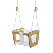 Lillagunga Toddler - Oak - White Ropes