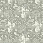 Behang Dreamy Toys-groen